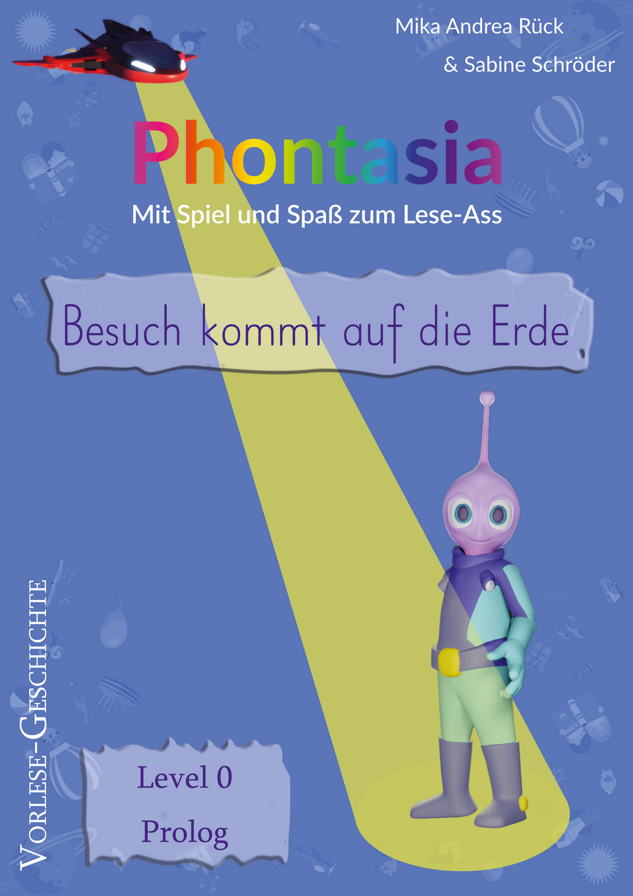 Buchcover mit Alien